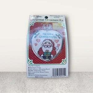 The New Berlin Christmas‎ Santa Ornament Cross Stitch Kit